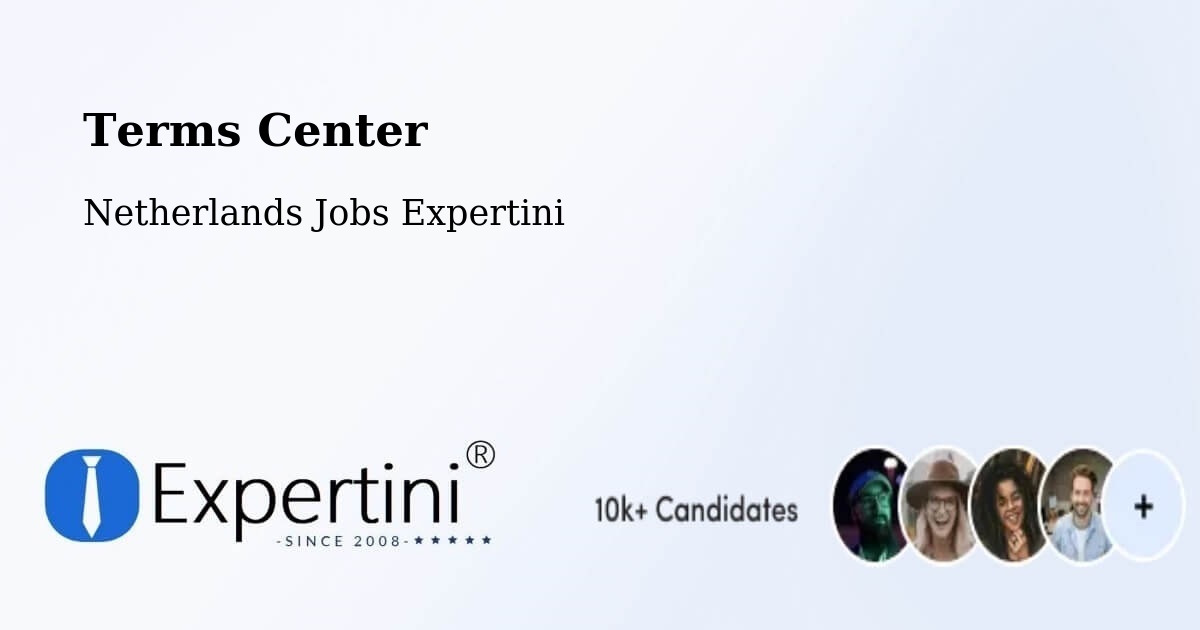 Terms of Service – Strijp - Netherlands Jobs Expertini